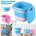 Portable Folding Mini Washing Machine (Compact & Travel Friendly)