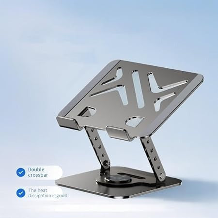 Adjustable 360° Rotating Aluminum Laptop Stand (SG-19)