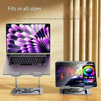 Adjustable 360° Rotating Aluminum Laptop Stand (SG-19)